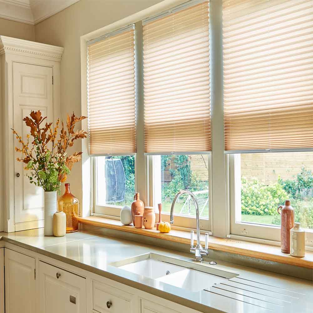 Pleated blinds in Staffordshire